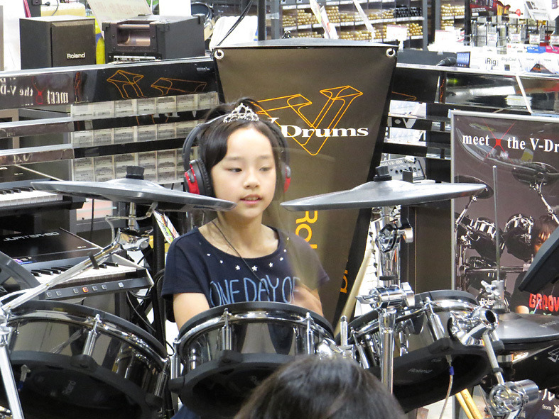 【デモ演レポート】川崎ルフロン V-Drums Special Demonstrationの記事より