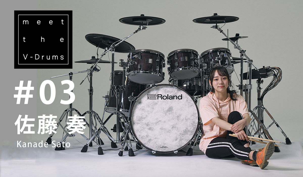 meet the V-Drums 「VAD706」演奏＆インタビューの記事より