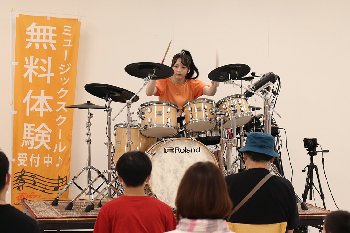 【ステージレポート】新潟 "あぽろん" Roland V-Drums スペシャルイベントの記事より